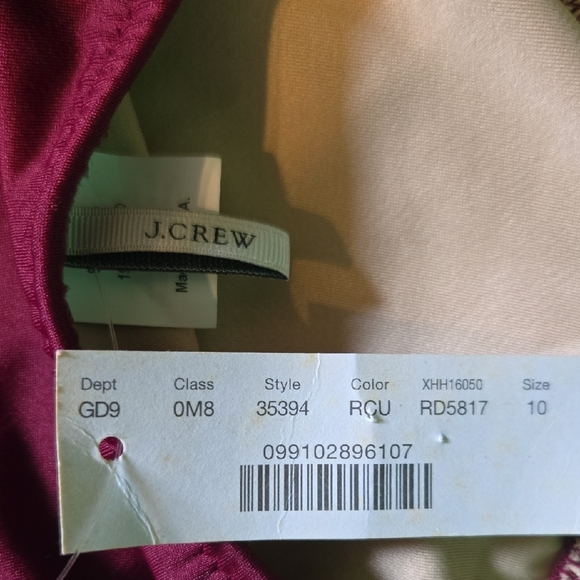 J. Crew Deep Red Swimwear - Picture 6 of 8